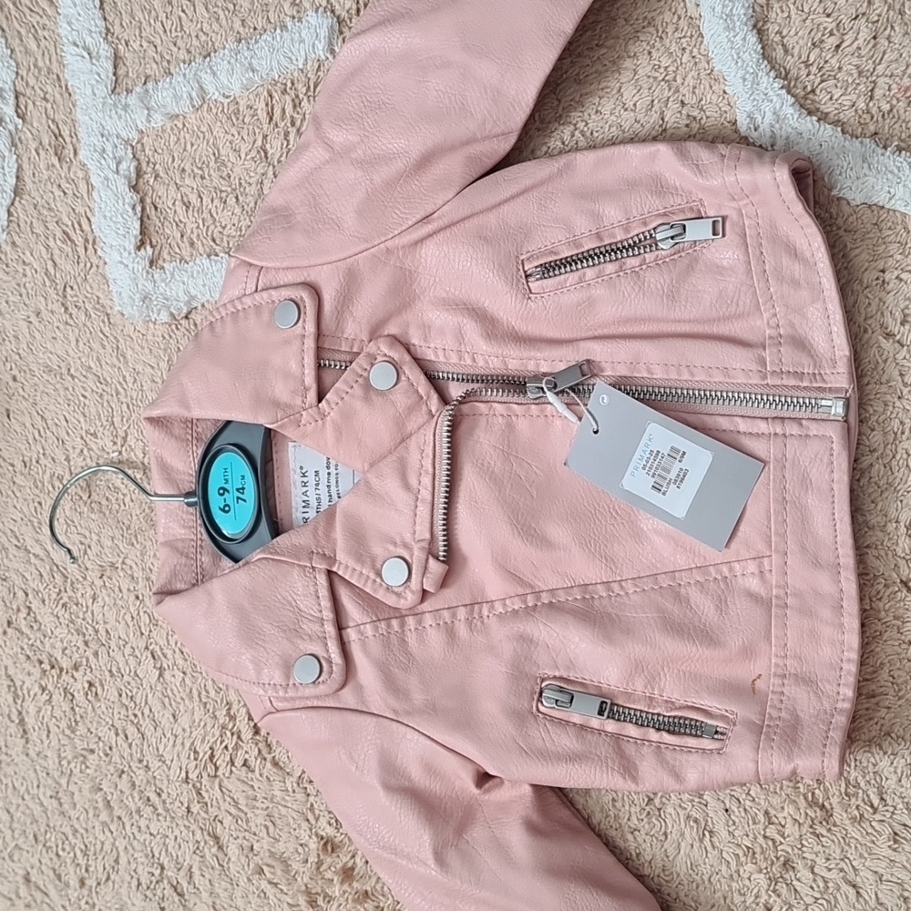 Primark Jacket 6-9M, pink